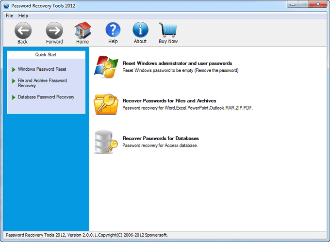 Password Recovery Suite 2012 Guide