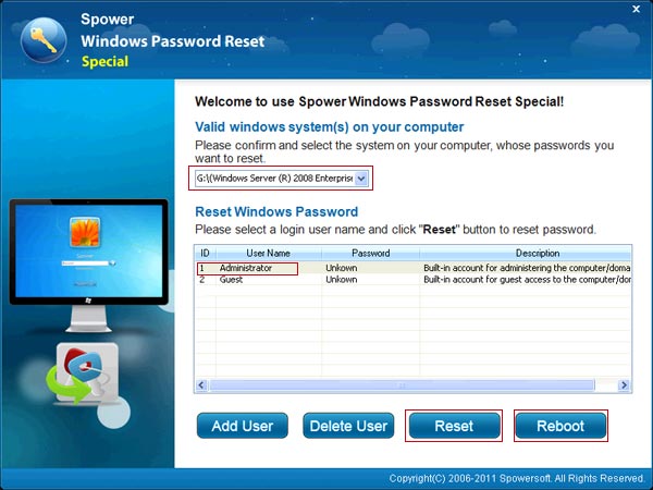 Forgot Windows Server Password
