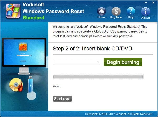 Reset Windows XP Password